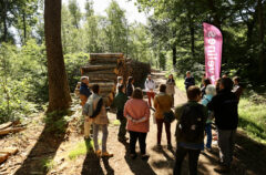 Le sentier pédagogique autour des vestiges du camp retranché de Paris sur le site des Tailles d’Herbelay à Aigremont. © Nicolas DUPREY/ CD 78