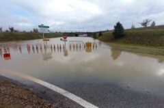 Le Sud-Yvelines a été grandement touché par des inondations après la tempête Kirk. ©SMO Seine et Yvelines Voirie