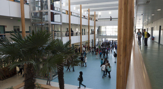 Le collège Auguste Renoir à Chatou