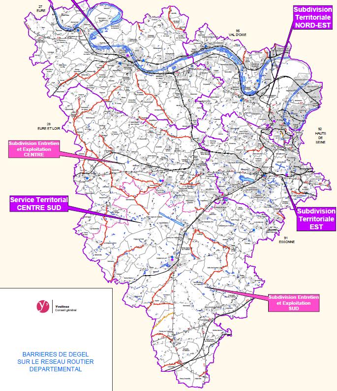 carte - Conseil départemental des Yvelines