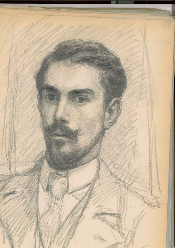 Georges Lacombe - Autoportrait (c) Musée Lambinet - Ville de Versailles